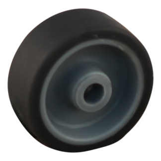 Rad PP, 75mm Durchmesser, TPE Lauffläche, Gleitlager, LW936298